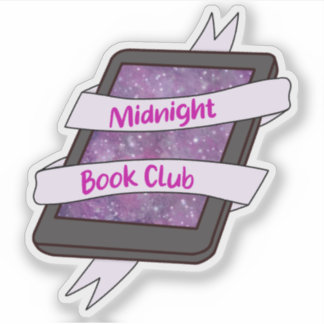 Sticker Club de lecture Galaxy Midnight Kindle