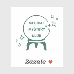 Sticker "Club du Mystère Médical" Cuillère Drôle de Sensib