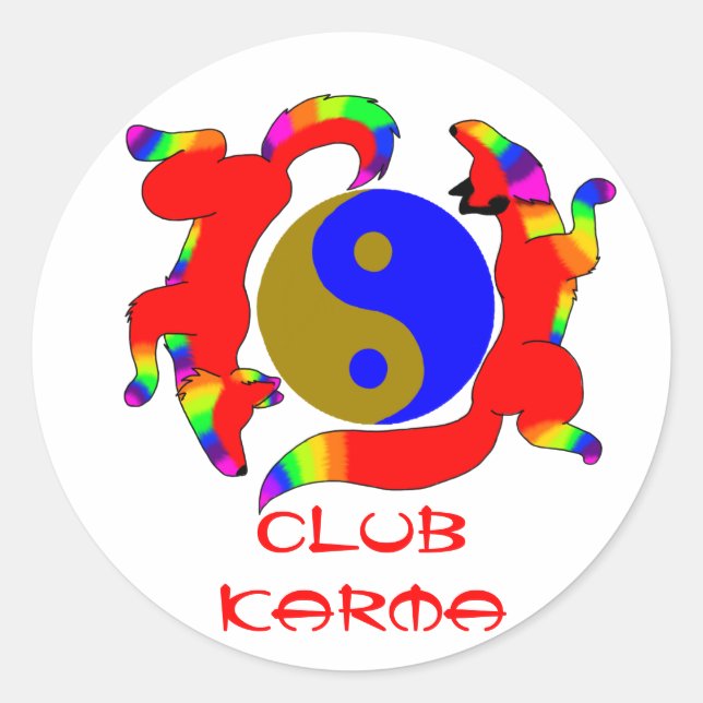 Sticker Club Karma (Devant)