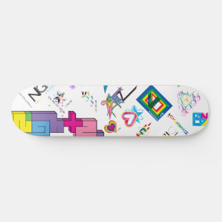 Sticker [CMYK/RNBW] Skateboard