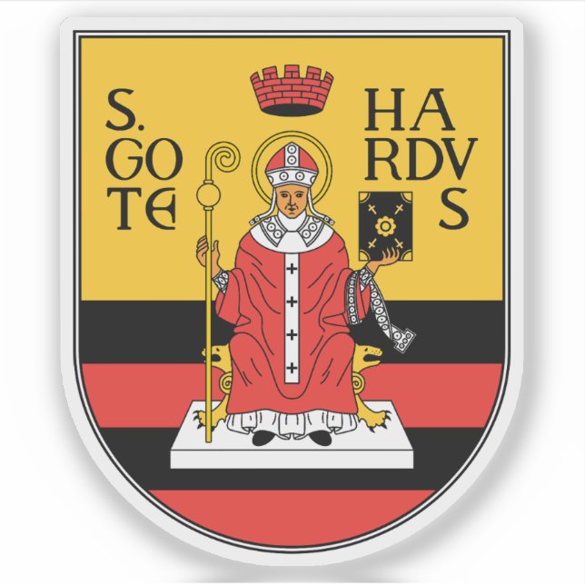 Sticker Coat of arms of Gotha, Germany (Devant)