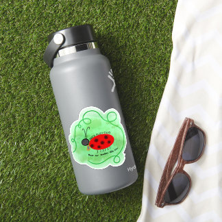 Sticker Coccinelle en yiddish