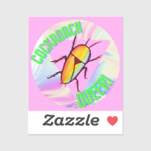 Sticker Cockroach Queer