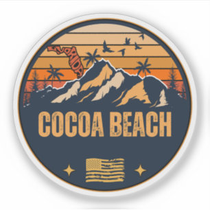 Sticker Cocoa Beach, Floride 