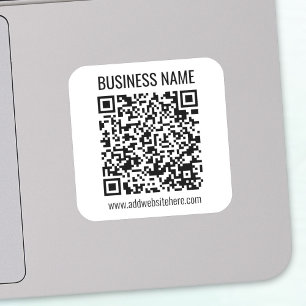 Sticker Code QR instantané (entrez l'URL de votre site Web