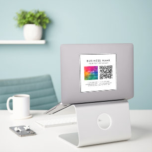 Sticker Code QR personnalisé Logo d'entreprise Ajouter un 