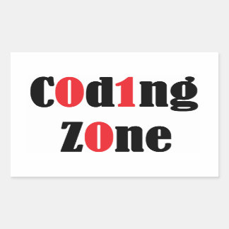 Sticker, Coding Zone Sticker