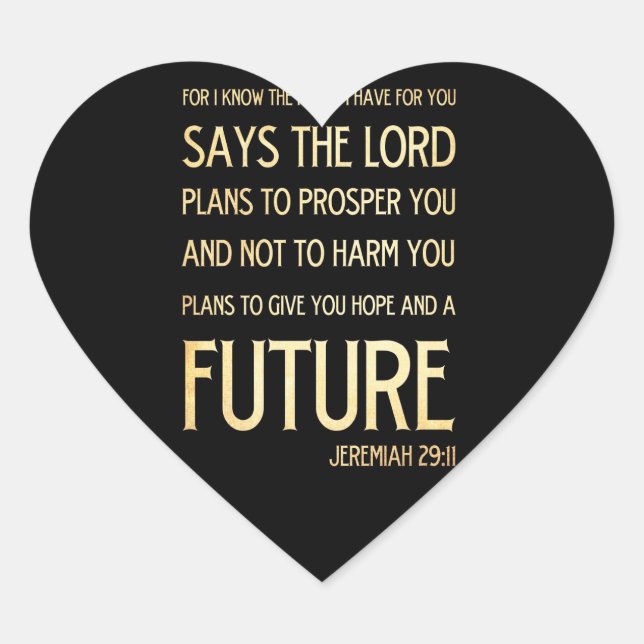 STICKER CŒUR 29:11 (Devant)