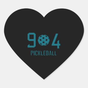 Sticker Cœur 904 Pickleball 2