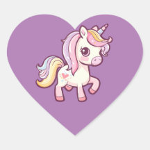 Adorable mignon Pastel Unicorn
