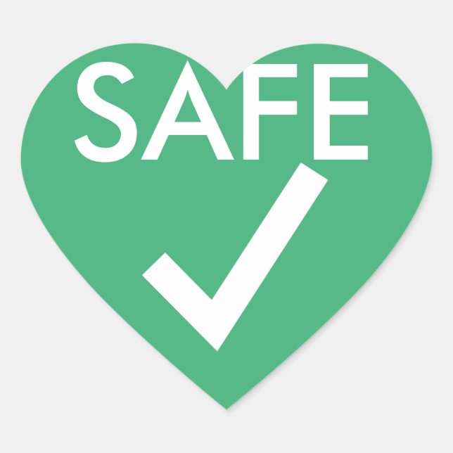 Sticker Cœur Alimentation écologique pour régimes spéciaux (Devant)