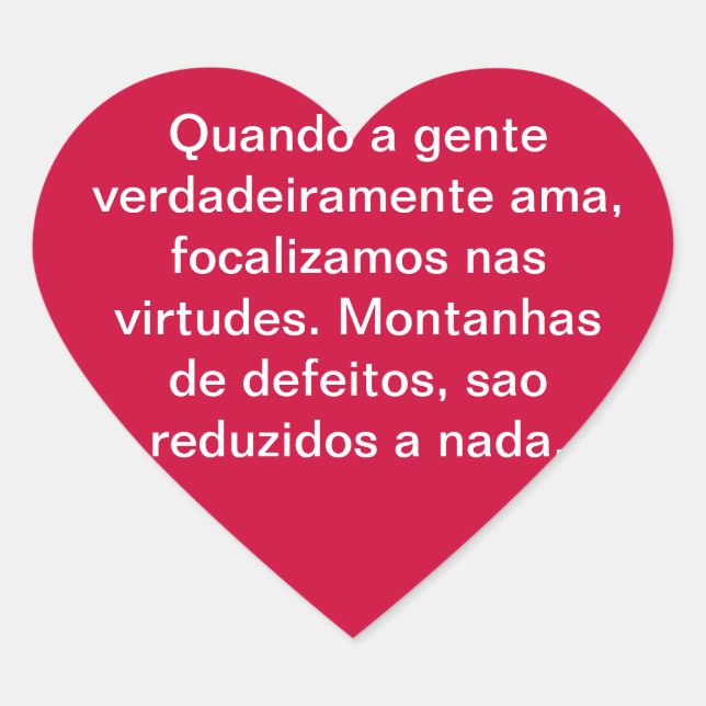 Sticker Cœur Amor (Devant)