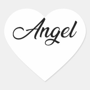 Sticker Coeur Angel Sickers