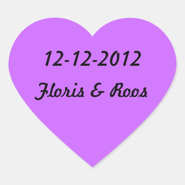 Sticker Cœur Antoine humaine (Devant)