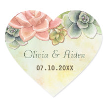 Aquarelle Succulente Florale