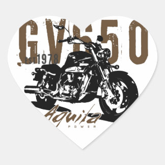 Sticker Cœur Aquila L'Aigle