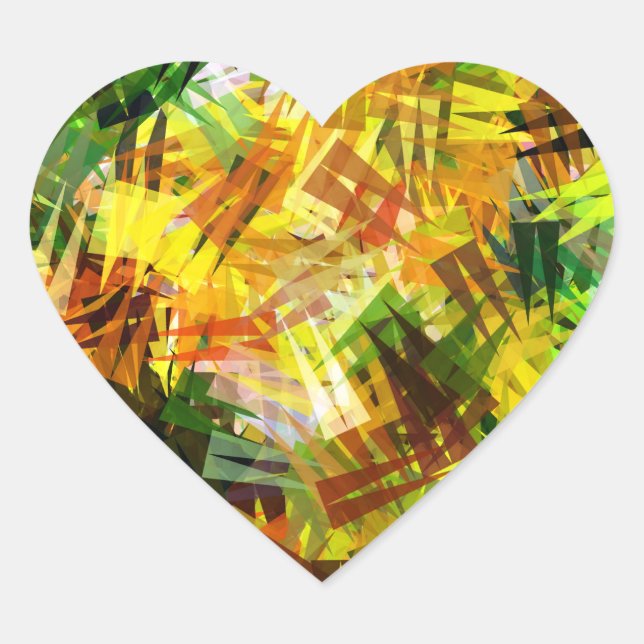 STICKER CŒUR ARBRES D'ÉTÉ (Devant)