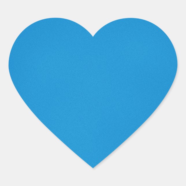 Sticker Cœur Arrière - plan bleu clair Grainy (Devant)
