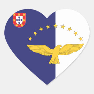 Sticker Cœur azores