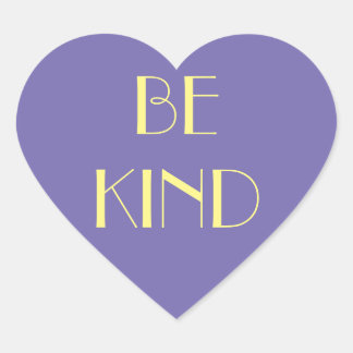 Sticker Cœur Baguettes BE KIND Personnaliser Baguettes Kindness