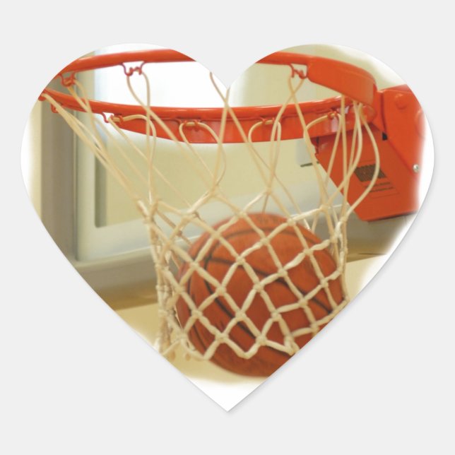 Sticker Cœur Basket (Devant)