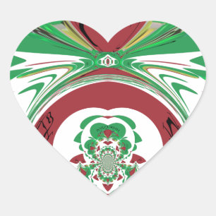 Sticker Cœur Belle Ethiopie Belle Hakuna Matata J'aime Hea