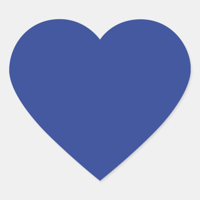 Sticker Cœur Bleu (Devant)