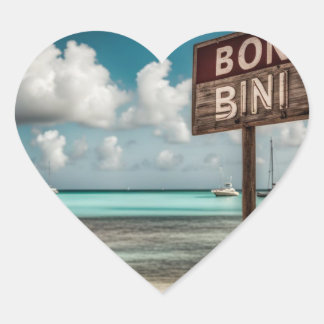 Sticker Cœur bon bini