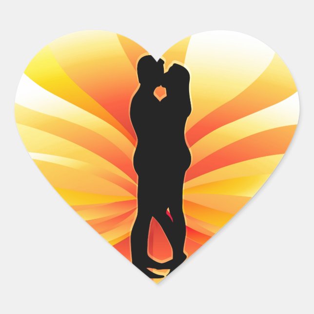 Sticker Cœur Ce Baiser... (Devant)