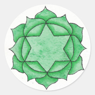 Sticker Coeur Chakra
