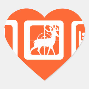 Sticker Cœur Chasse au sommeil