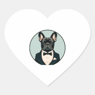 Sticker Cœur Chippon français
