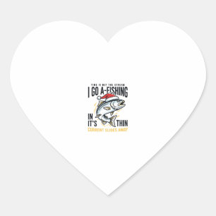 Sticker Cœur Citation de Noël pêche Stream Design