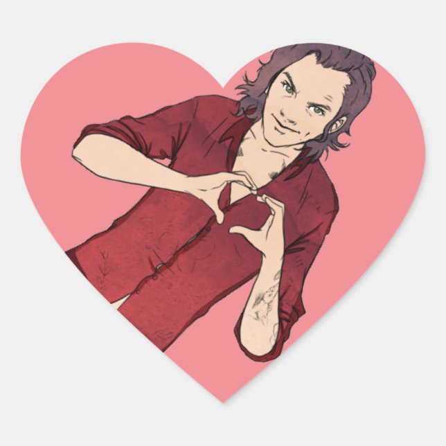 Sticker Cœur Coeur (Devant)