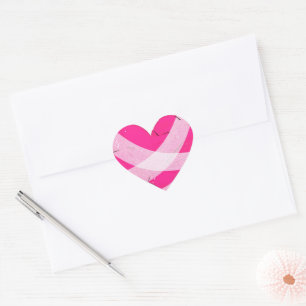 Sticker Cœur Cœur bandé pour la Saint-Valentin