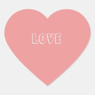 Sticker Cœur Coeur d'amour