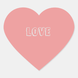 Sticker Cœur Coeur d'amour