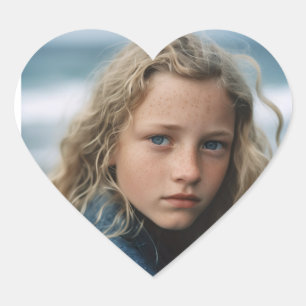 STICKER CŒUR COEUR PERSONNALISÉ DES BÂTIMENTS PHOTO