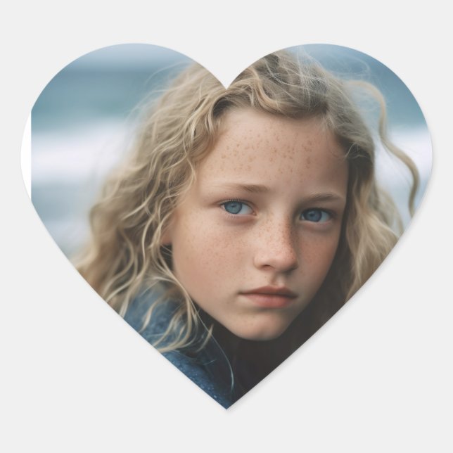 STICKER CŒUR COEUR PERSONNALISÉ DES BÂTIMENTS PHOTO (Devant)