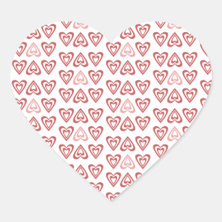Sticker Cœur Cœurs de la Saint-Valentin Mignons – Conception d'