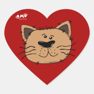 Sticker Cœur Colle