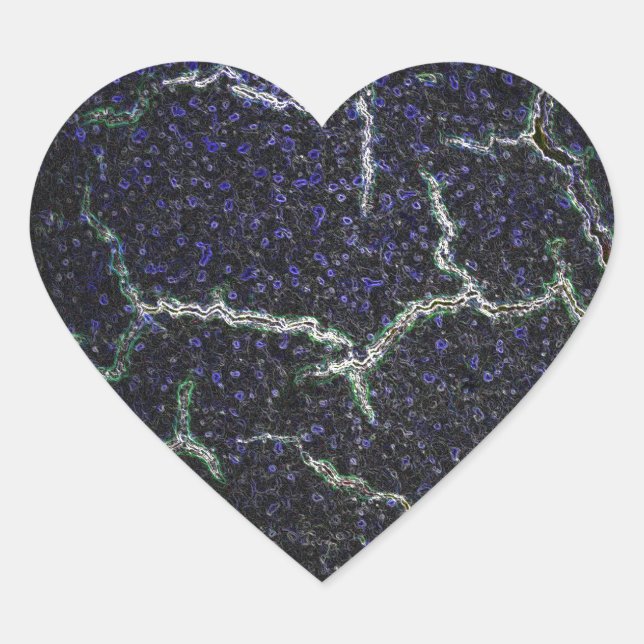 Sticker Cœur coque écrasante (Devant)