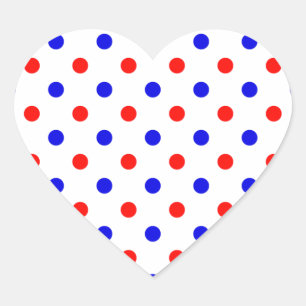 Sticker Cœur Couleurs saxonnes