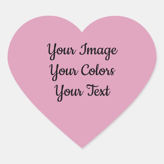 Sticker Cœur Créez les vôtres (Devant)