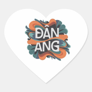 Sticker Cœur Danang