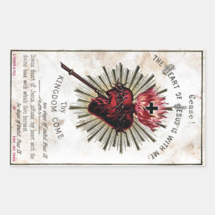 Sticker Coeur De Jésus