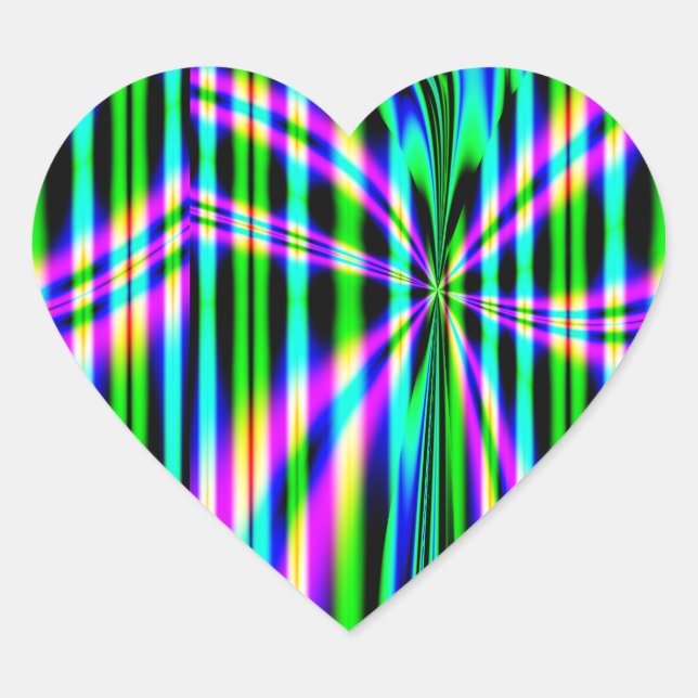 Sticker Cœur Débouché (Devant)