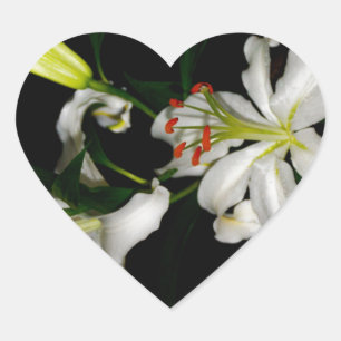 Sticker Cœur Design irlandais - La collection Flower