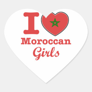 Sticker Cœur Design marocain