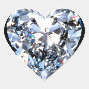Sticker Cœur Diamant d'AMOUR